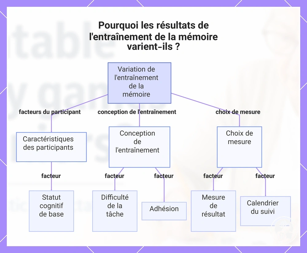 Pourquoi les résultats de l'entraînement de la mémoire varient-ils ?